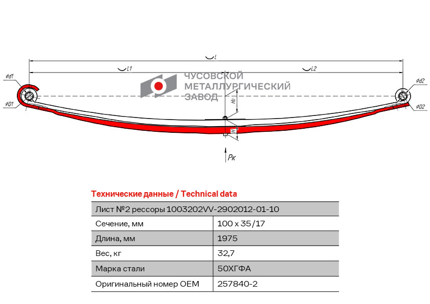 Окпд 2 рессоры. Kpr2 рессора размер. 1003202vv-2902102. F022t421za75.