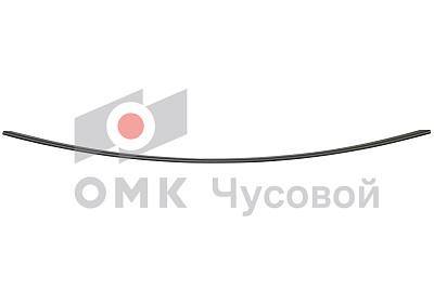 Лист №4 Рессора передняя для грузовиков производства ПАО КамАЗ 43118, 43261 9 листов