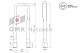 Стремянка рессоры задней для МАЗ 5516 / L=430