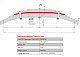 Лист №5 Рессора задняя для прицепа Титан 8 листов