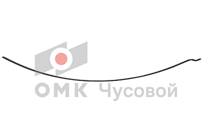 Лист №2 Рессора задняя для Москвич 432, 2715 9 листов