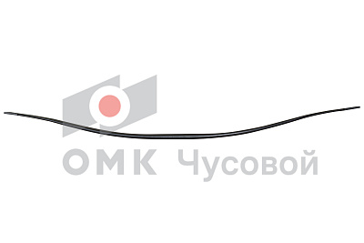 Лист №3 Рессора передняя для грузовиков производства ПАО КамАЗ 6580 4 листа