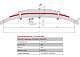 Лист №4 Рессора задняя для прицепа Титан 8 листов