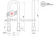 Стремянка полурессоры для BPW / L=280