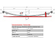 Лист №3 Рессора задняя для ГАЗ NEXT A31R32 3 листа