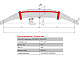 Лист №6 Рессора задняя для прицепа Титан 8 листов
